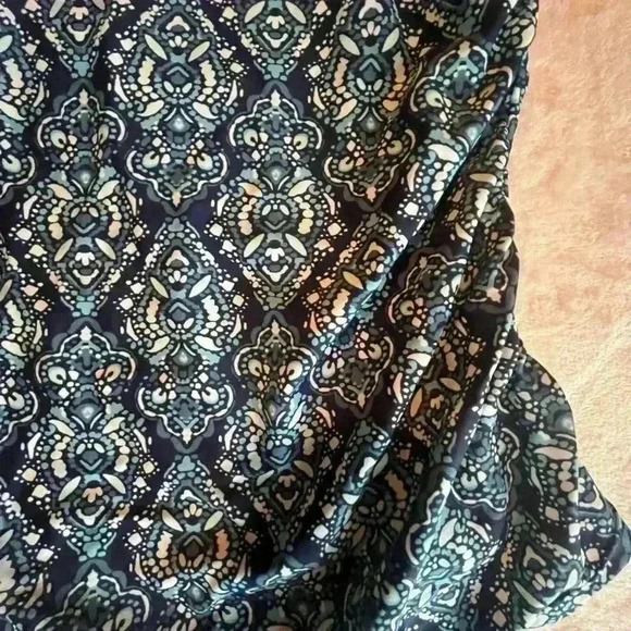 Kona Sol Tankini With Blue Pattern, Padded Cups SZ Large - Picture 3 of 7